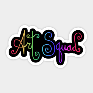 Art Squad Sticker